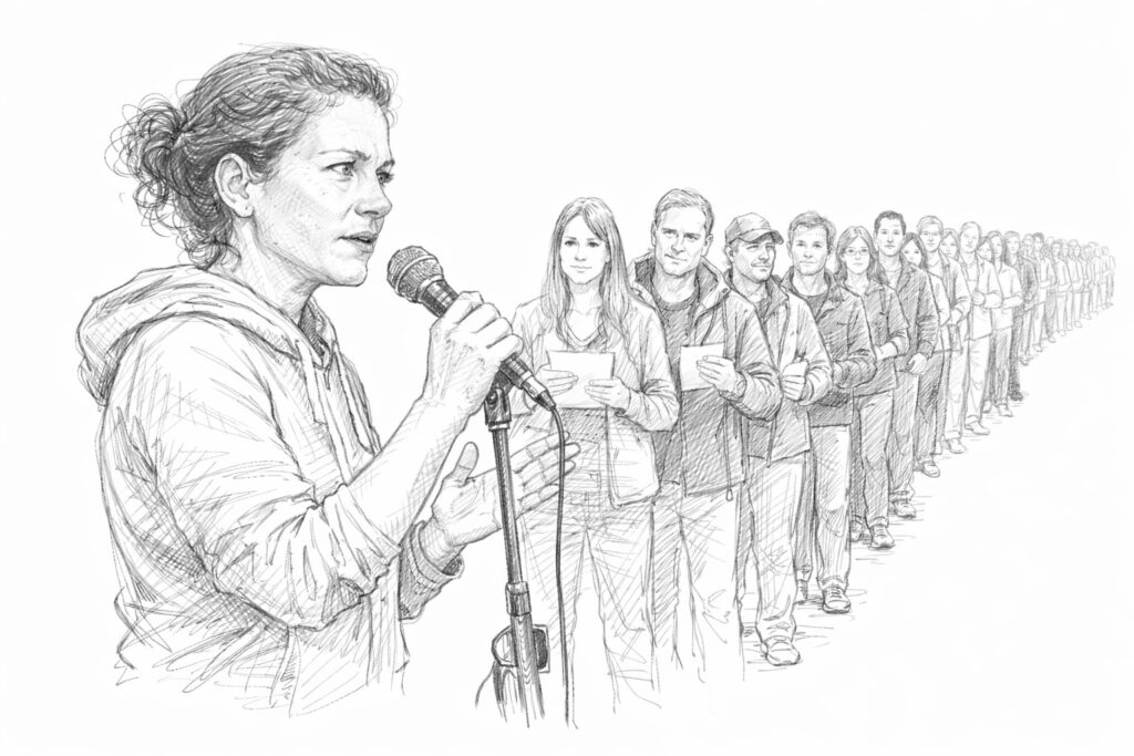 Retrospectives multitudinàries assistides amb IA